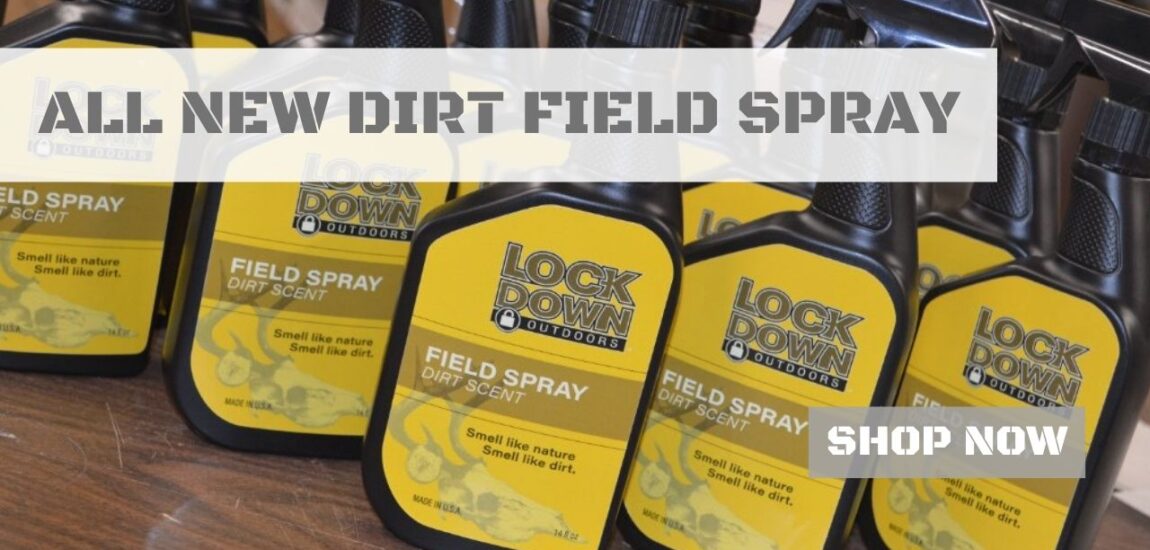 Dirt Scent Field Spray for Hunting Cover